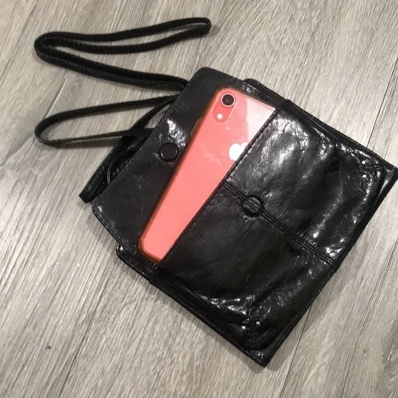 New Old Stock VTG HOBO Gale Leather Crossbody Bag